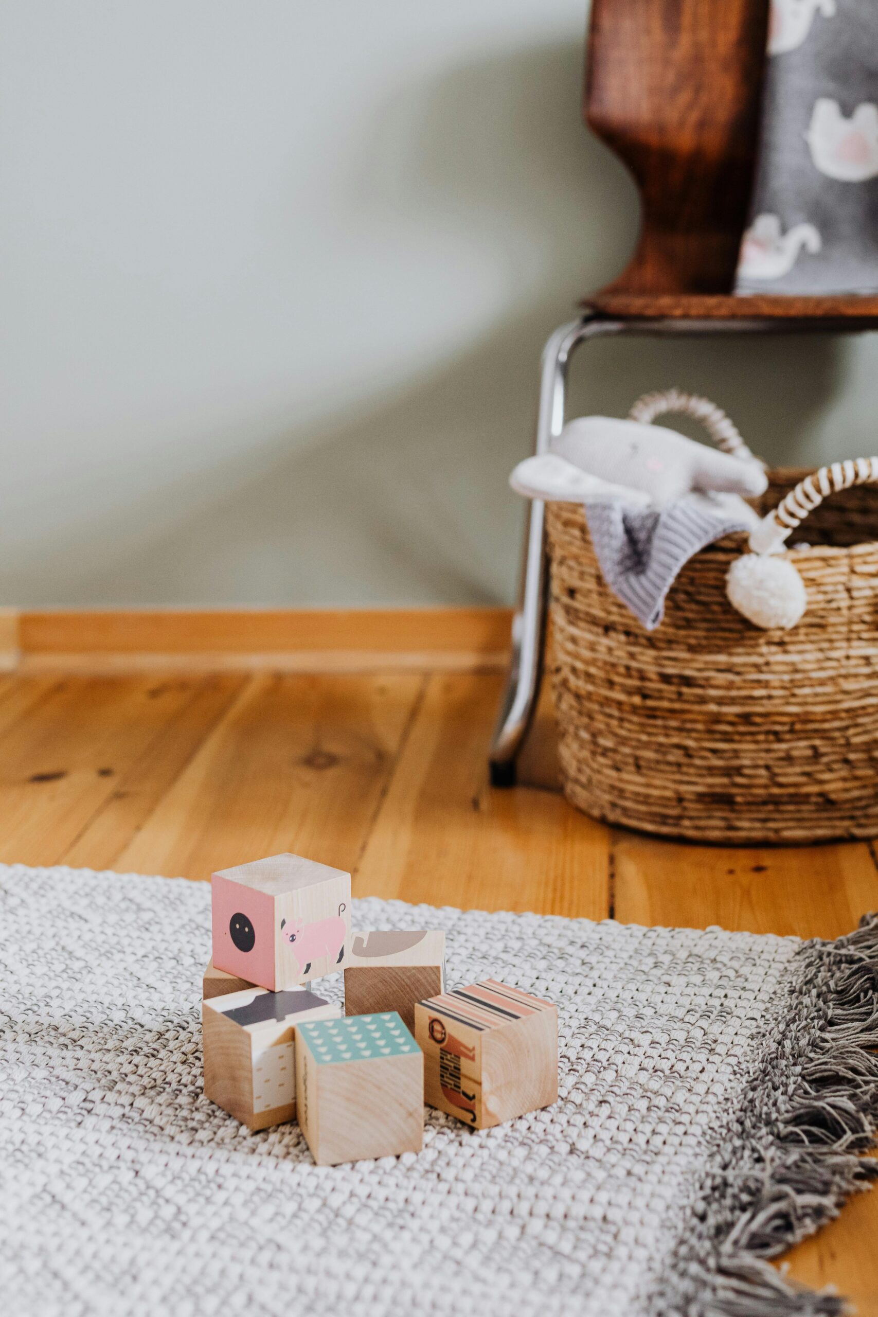 Waschbare Teppiche perfekt für den Herbst. Ideen und Tipps für jeden Raum. Hier für das Kinderzimmer. Praktisch, funktional und gemütlich.